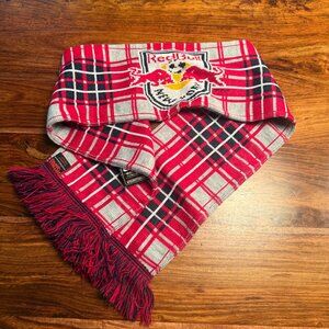 Red Bull Arena Exclusive Scarf – Limited Edition – NY Red Bulls – Plaid Fan Gear